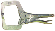 6 in. Clamp Locking Pliers - C Clamp with Swivel Pad