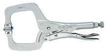 11 in. Clamp Locking Pliers - C Clamp with Swivel Pad