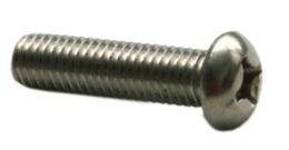 6/32 x 3/4 Stainless Steel Machine Screw - Pan Head 18-8 304 | 18-8 304 Stainless Steel Machine Screws - Pan Head